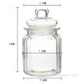 Синфи озуқаворӣ Clear Glass Canister